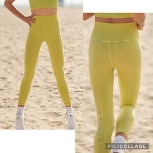 Free People Movement 7/8 Good Karma Athletic Workout Leggings Women's Size Large